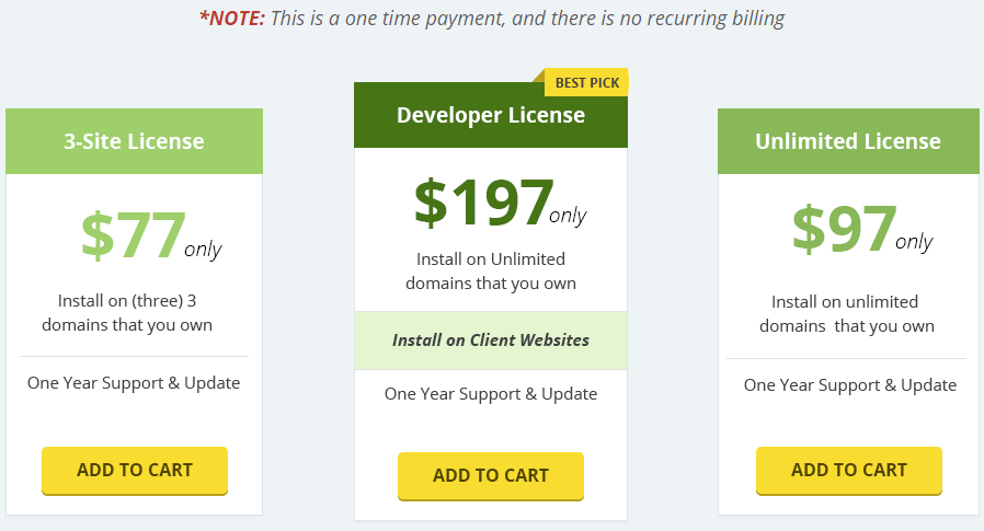 Instabuilder 2.0 - Pricing