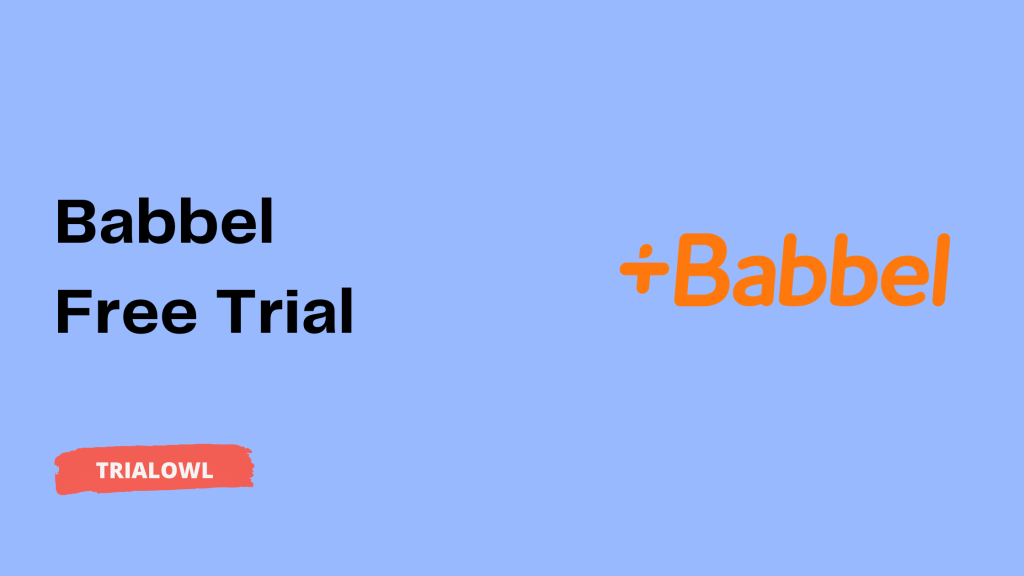 Babbel Free Trial - TrialOwl