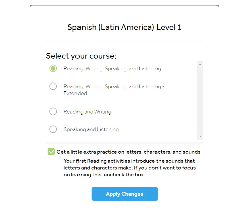  Rosetta Stone Free Trial  - Select Your Course