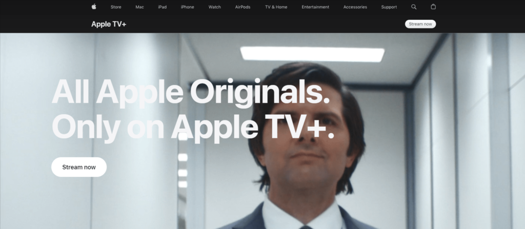 Apple TV Homepage